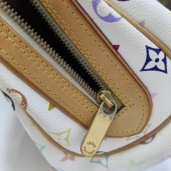 LV × TM PRISCILLA Monogram Coated Canvas White