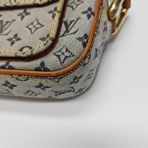 JULIETTE Mini Monogram Denim Gray
