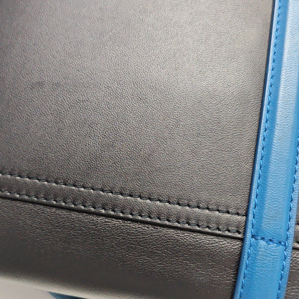 Calfskin Top Handle Bag Black