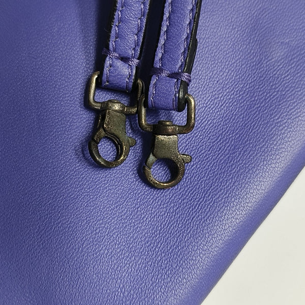 Baguette Micro Lambskin Purple