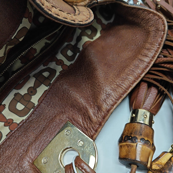 Indy Monogram Calfskin Brown