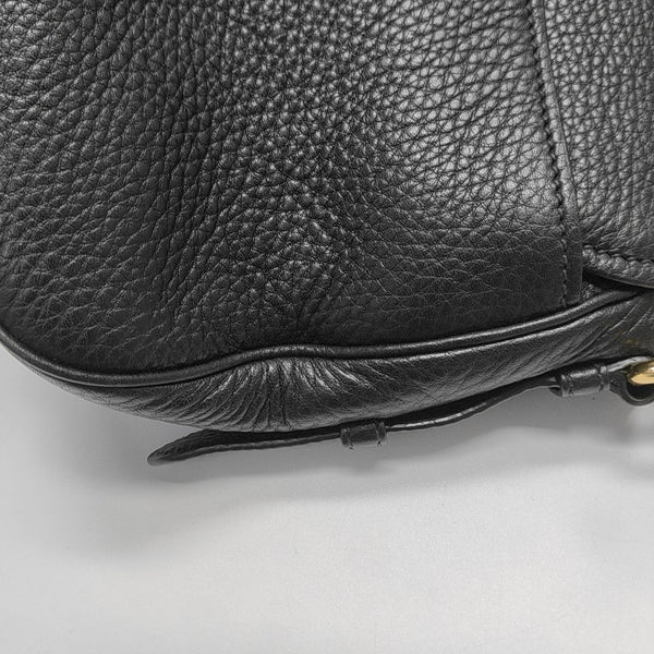 Calfskin Shoulder Bag Black