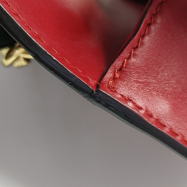Sylvie Mini Calfskin Red
