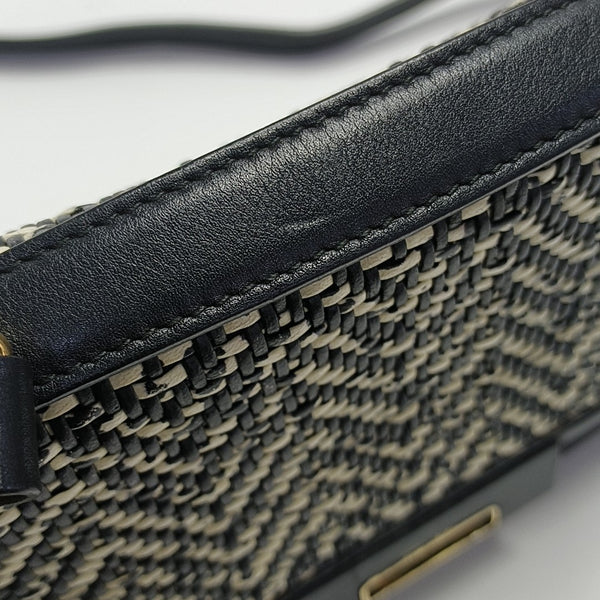 Calfskin Shoulder Bag Black