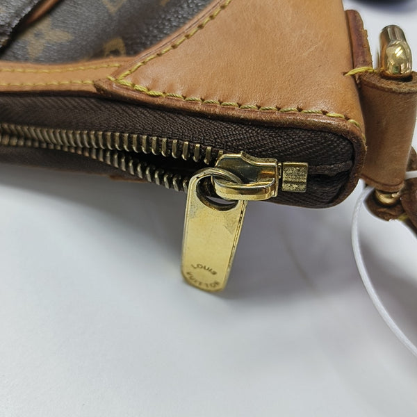 GALLIERA Monogram Coated Canvas Brown