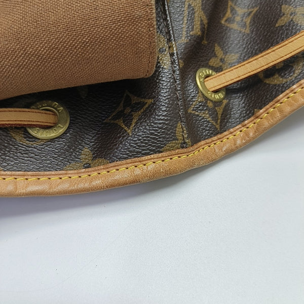 MONTSOURIS GM Monogram Coated Canvas Brown