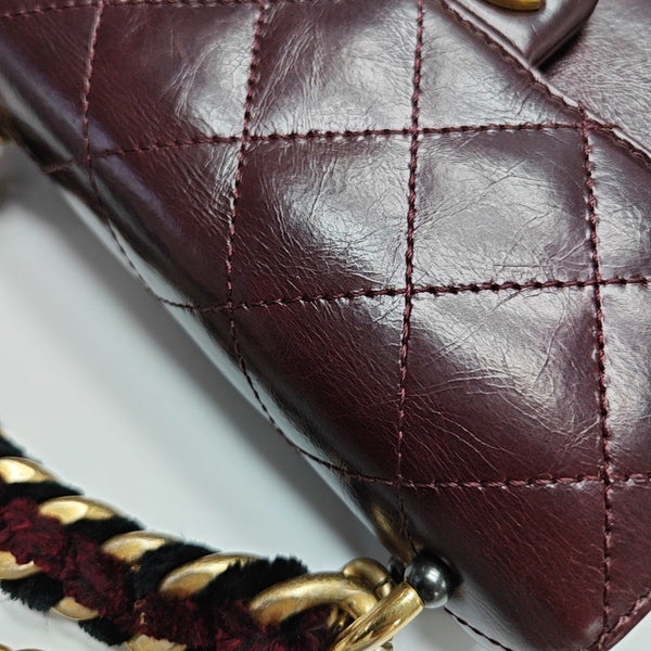 Quilted Calfskin Red