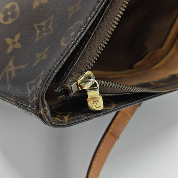 PIANO Monogram Coated Canvas Brown