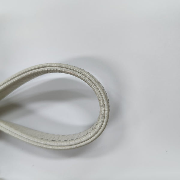 Calfskin Shoulder Bag White