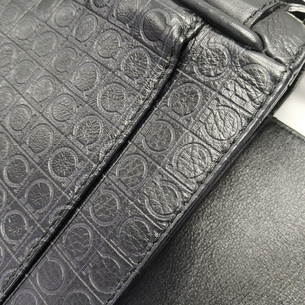 Calfskin Shoulder Bag Black