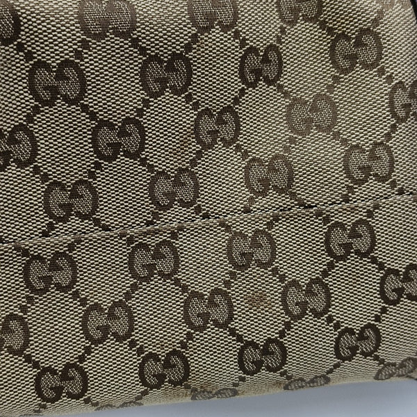 Monogram Canvas Tote Bag Brown