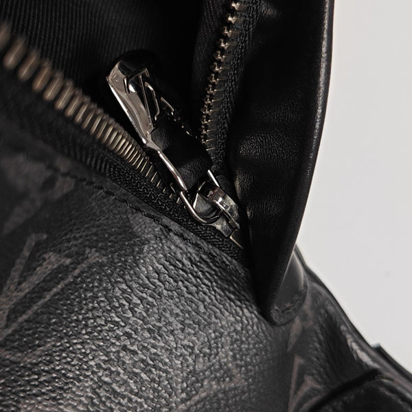 DISCOVERY Monogram Coated Canvas Black