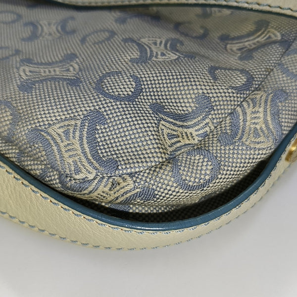 Canvas Shoulder Bag Blue
