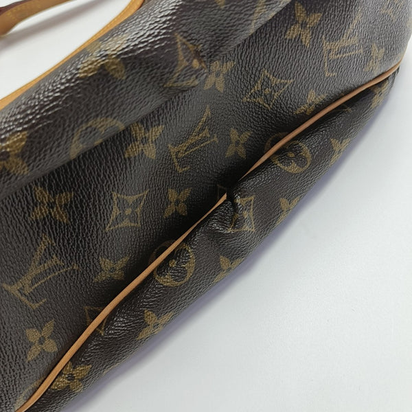 TULUM PM Monogram Coated Canvas Brown