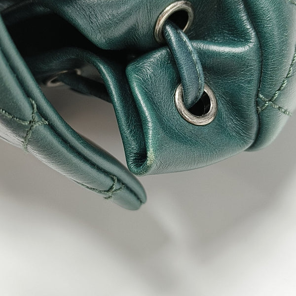 URBAN SPIRIT Quilted Calfskin Green