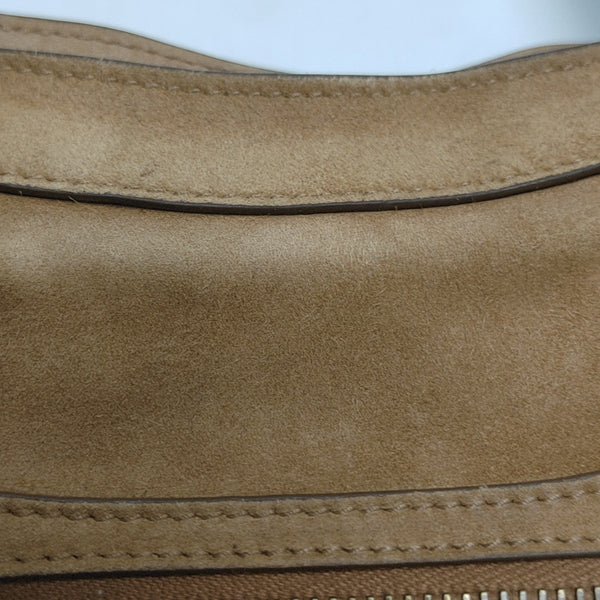 LE CITY Small Suede Brown