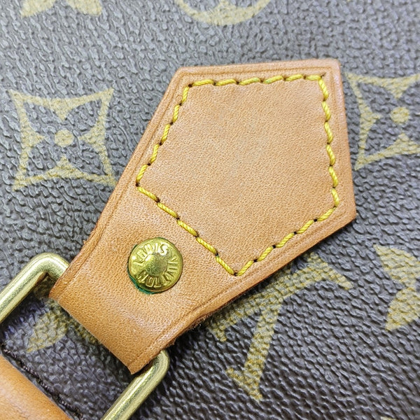 SAC PLAT GM Monogram Coated Canvas Brown
