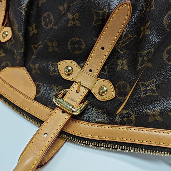 TIVOLI GM Monogram Coated Canvas Brown