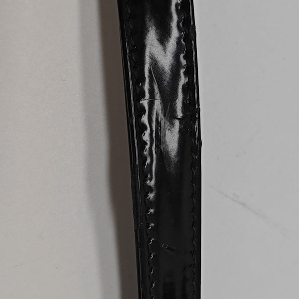 Lady Dior Medium Patent Leather Black
