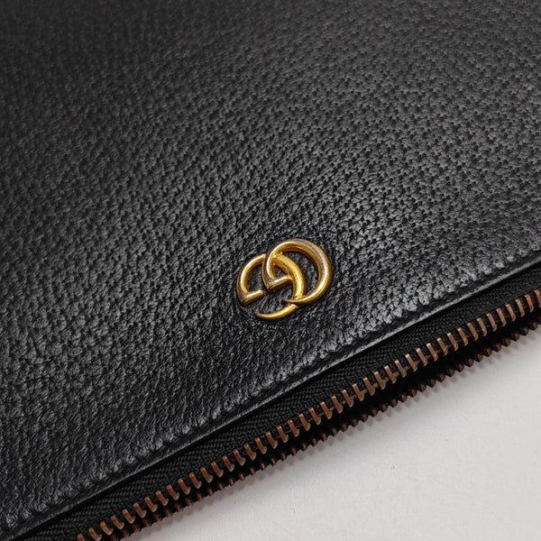 GG Marmont Large Calfskin Black