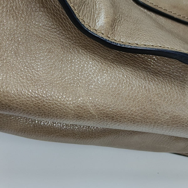 Calfskin Tote Bag Brown