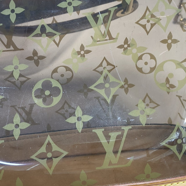 SAC AMBRE PM Monogram Plastic Brown