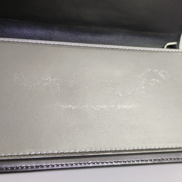 Cahier Saffiano Calfskin Silver