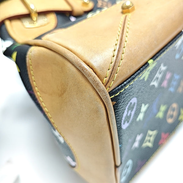 LV × TM CLAUDIA Monogram Coated Canvas Black