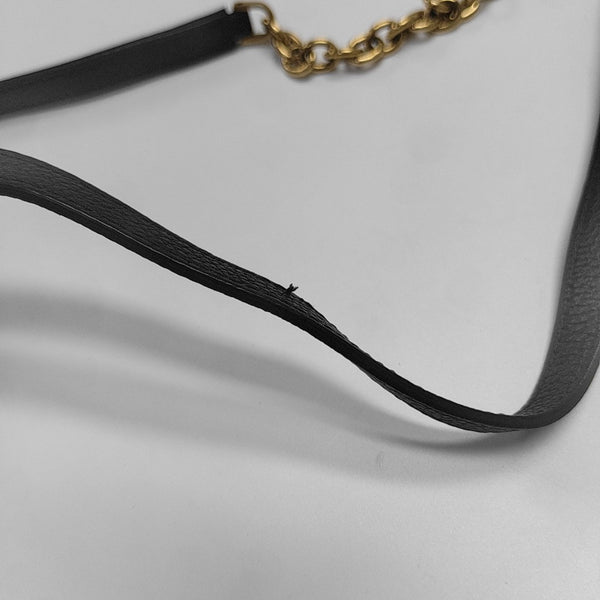 Gancini Calfskin Black