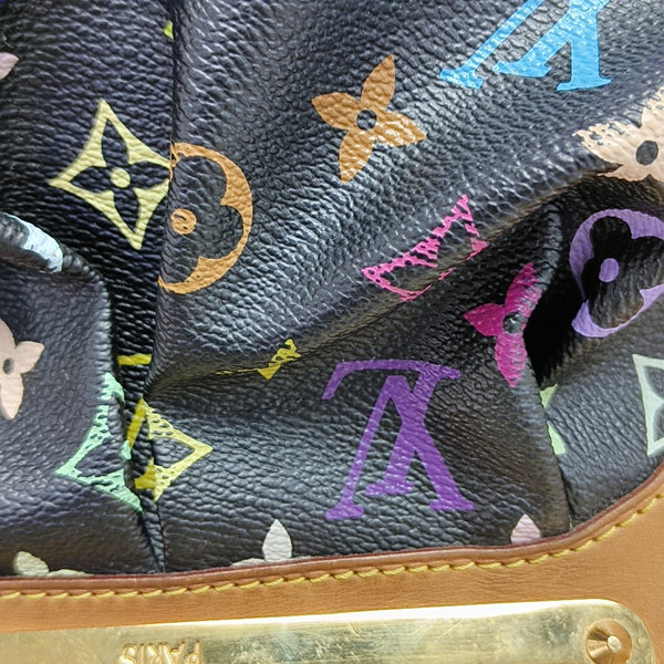 LV × TM JUDY PM Monogram Coated Canvas Black