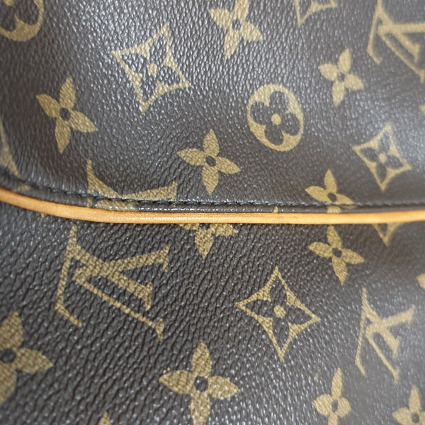 GALLIERA Monogram Coated Canvas Brown