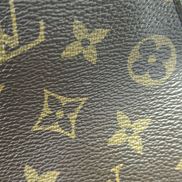 MONTAIGNE Monogram Coated Canvas Brown