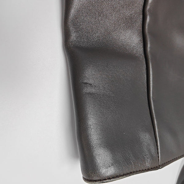 SHOPPING BAG Calfskin Gray