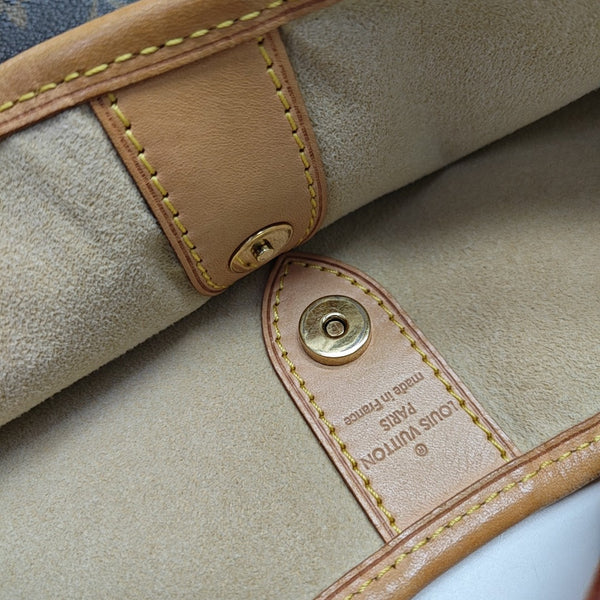 GALLIERA GM Monogram Coated Canvas Brown