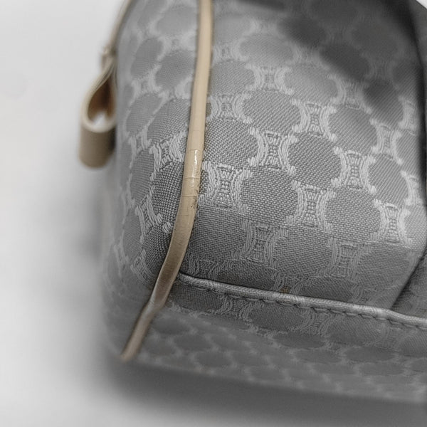 Canvas Top Handle Bag Blue