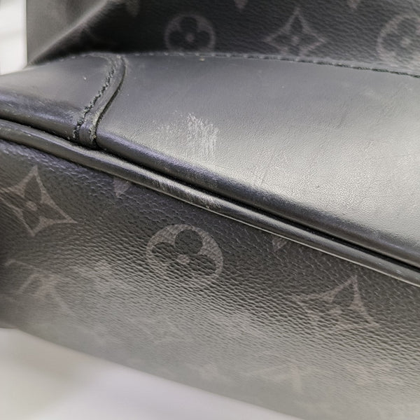 STEAMER Monogram Coated Canvas Black