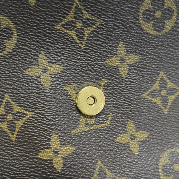 MUSETTE TANGO Monogram Coated Canvas Brown