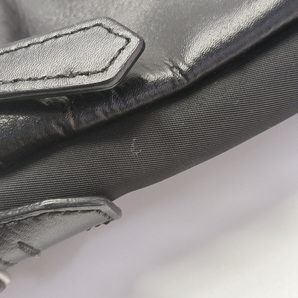 Calfskin Shoulder Bag Black