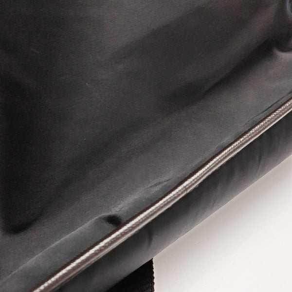 Nylon Shoulder Bag Black