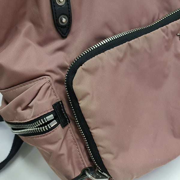 The Rucksack Medium Nylon Beige