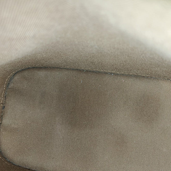 ALMA BB Monogram Coated Canvas Brown