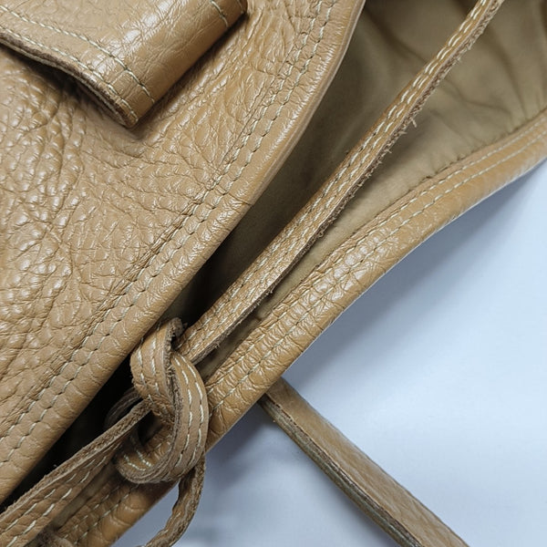 Calfskin Tote Bag Brown