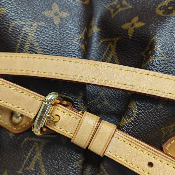 PALERMO GM Monogram Coated Canvas Brown