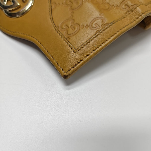 Monogram Calfskin Wallet Yellow