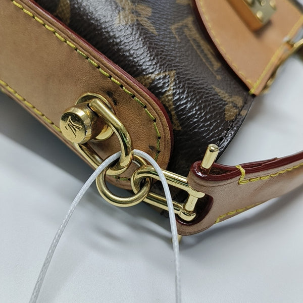 DUFFLE Monogram Coated Canvas Brown