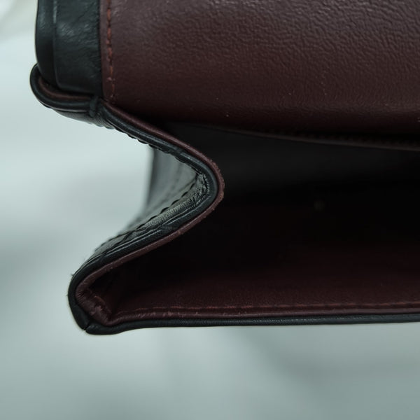 2.55 227 (jumbo) Quilted Calfskin Black