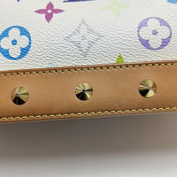 LV × TM ALMA PM Monogram Coated Canvas White