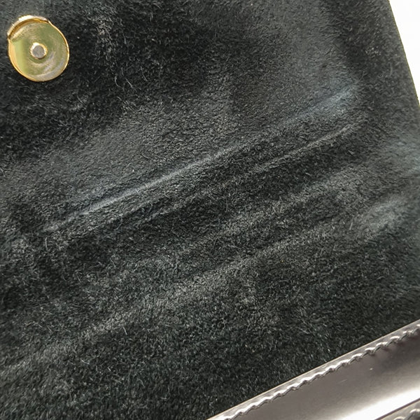 SUNSET Small Patent Leather Black