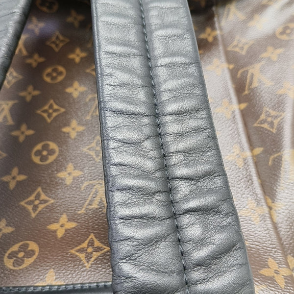ZACK Monogram Coated Canvas Brown