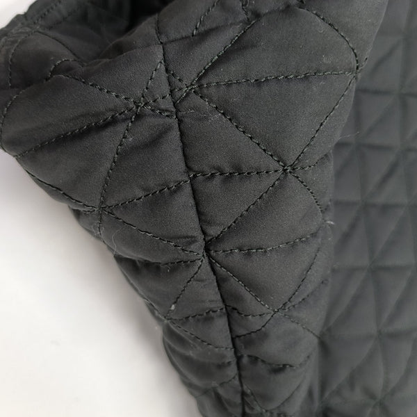 Quilted Nylon Black